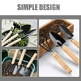 thumbnail image 3 of 2 Sets of Garden Tools Outdoor Gardening Hand Tools Garden Trowel Rake Garden Tool for Planting, 3 of 8