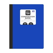 Pen + Gear 100 Sheets Blue Composition Book, Wide Ruled