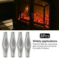 thumbnail image 6 of JINGT Steel Zinc Spring Handle Bbq Grill Wood Stove Furnace Smoker 8pcs, 6 of 7