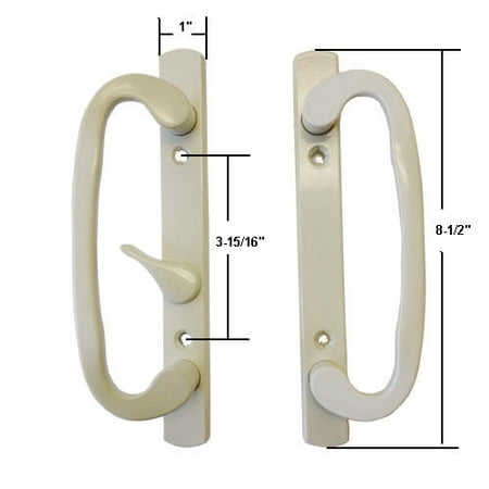Sliding Glass Patio Door Handle Set Mortise Type B Position