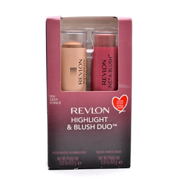 Revlon Highlight & Blush Duo; 004 deep .31oz each