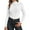 F100-White, variant on FYDUU Women's T Shirt Fall Tops Womens Long Sleeve T Shirts Turtle Neck Stretchy Slim Fitted Knit Shirts Lightweight Sweater Basic Layering Top Regular-Fit Tee Shirt