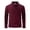 Wine, variant on Adult Polo Shirt for Men Long Sleeve Button Tees Shirt Basic Brown Golf Shirts