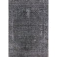 thumbnail image 1 of Ahgly Company Machine Washable Indoor Rectangle Industrial Modern Light Black Area Rugs, 6' x 9', 1 of 7
