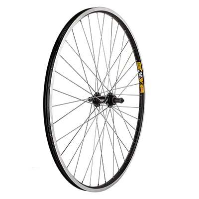 Bicycle Wheel Front 24 X 1.5 Alloy Bolt-on Freewheel 36h Weinmann 519 Rim Bike for sale online 