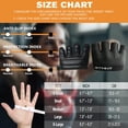 thumbnail image 3 of Guantes de entrenamiento RYMNT Minimal para microlevantamiento de pesas, negros, 3 of 8