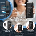 thumbnail image 5 of Handheld Digital Alcohol Detector Breathalyzer Breath Alcohol Tester with 8 Mouthpieces for Driving Social Safety, 5 of 5