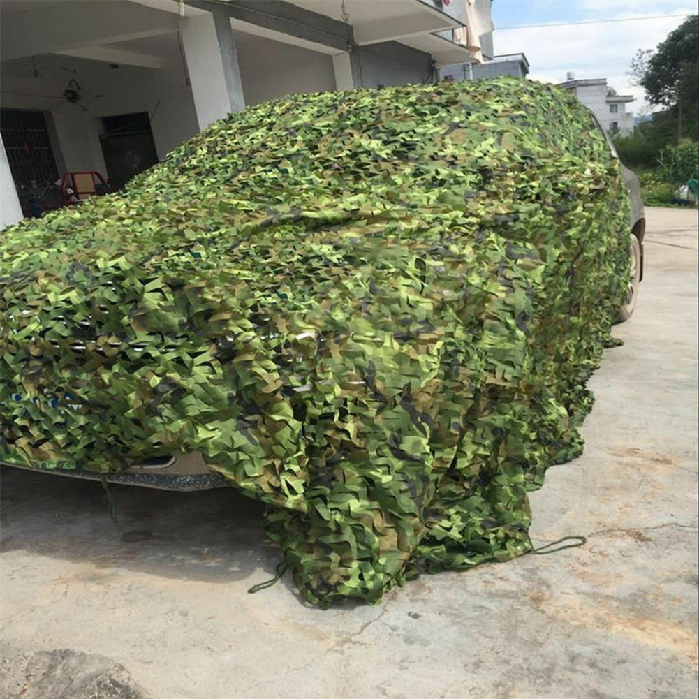 Camouflage Netting Woodland Army Green Net Military Camping Hunting Hide Shelter 