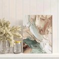 thumbnail image 2 of Qisvanset Textured Abstract Paint Canvas Wall Art Print 15.75x11.81 Inches, 2 of 8