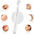 thumbnail image 3 of CHOK Electric Eyebrow Trimmer Eyebrow Hair Remover   Electric Razor Painless Eyebrows Removal-Pink, 3 of 6