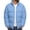 New-Light Blue, variant on PNTUTB Fall Winter Men's Puffer Jacket Full Zip Stand Collar Coat Solid Color Quilted Casual Warm Comfort Trendy Outwear with Pockets