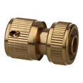 thumbnail image 2 of Brass Garden Hose Quick Connector 1/2" Female Pipe Built in Auto water Stop, 2 of 3