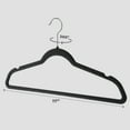 thumbnail image 5 of Premium Velvet Hangers Heavy Duty Clothes Hook Swivel 360-Ultra Thin, 30 Pack, 5 of 7