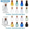 thumbnail image 5 of 18Pack Mini Potion Bottle 2 Shapes Multi Color Cork Stoppers Glass Bottles Wishing Bottle, 5 of 5