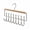 Wood, variant on Wooden Multi-Functional Hanger for Camisoles & Tank Tops, Wave Design Closet Organizer Rack for Home & Dorm (1 Pack)