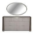 thumbnail image 3 of Michael Amini Roxbury Park Wood Dresser with Mirror Set in Slate Ash, 3 of 8