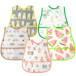  R HORSE 5Pcs Baby Bibs Set Cotton Toddler Bibs with