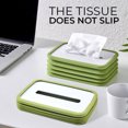 thumbnail image 2 of CAROOTU Silicone Folding Tissue Box Multi-Function Free-Retractable Capacity for Bathroom Kitchen Bedroom, 2 of 6