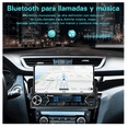thumbnail image 4 of Auto Estéreo  Bloosom Reproductor Mp3 Radio Bluetooth Y Soporte Móvil Negro, 4 of 4
