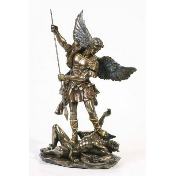 * Sale * - Archangel St Saint Michael Statue Sculpture Magnificent
