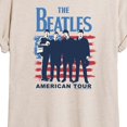 thumbnail image 3 of The Beatles - American Tour - Juniors Oversized Graphic T-Shirt, 3 of 6