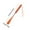 Orange, variant on Orange Hanging Retractable Stainless Steel Shoe Horn - Lengthenable Shoe Horn, No Squat No Bend Shoe Lifter Helper, Suitable for Seniors, Pregnant Women, Adults, Durable, 11.61*13.4in