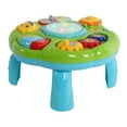 thumbnail image 4 of MERIGLARE Baby Activity Table Music Play Center Interactive,Preschool Learning,Educational Toy,for Boys Girls 1 2 3 4 Year Old Children green, 4 of 8