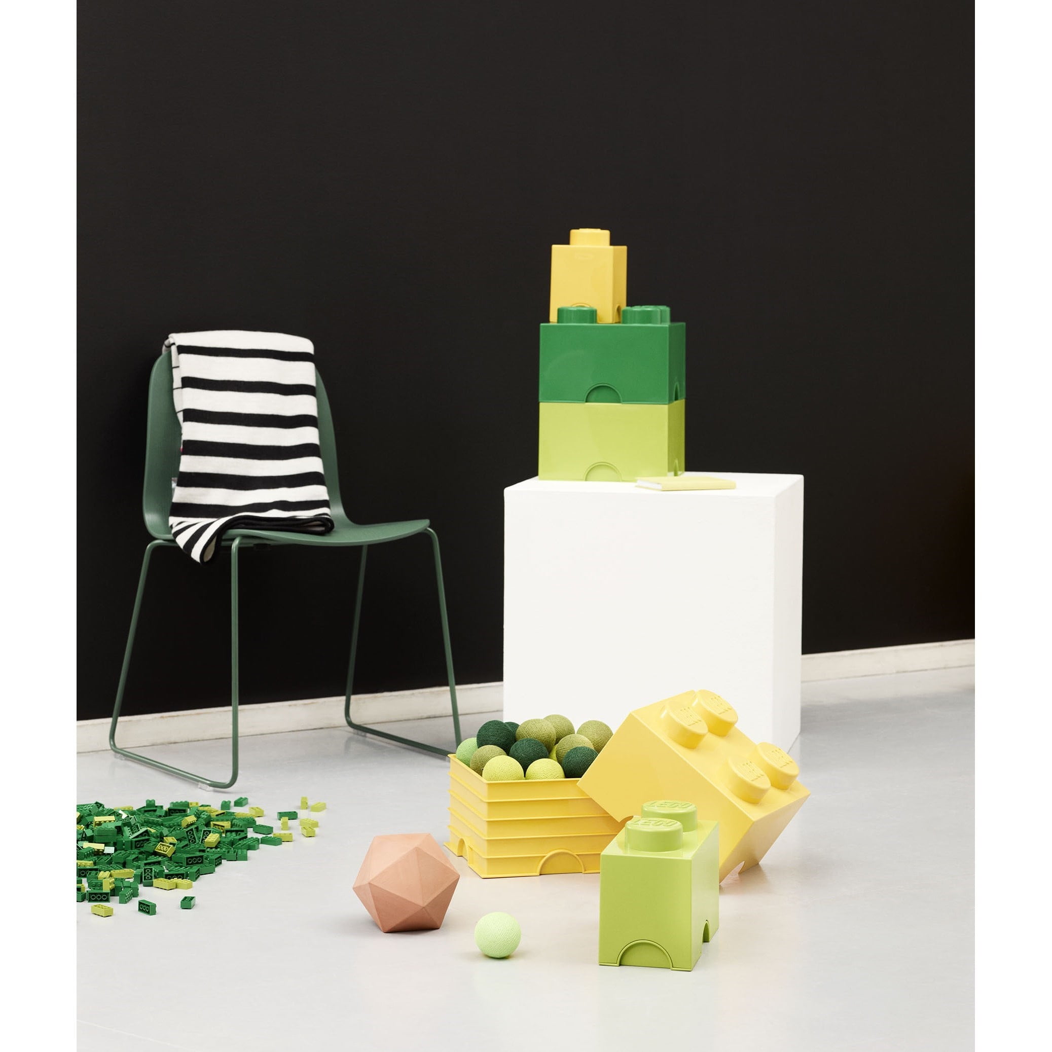 LEGO Storage Brick 4, Stone Grey