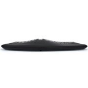 KINESIS mWave Ergonomic Keyboard for PC (Black) | Mechanical Switches | Bluetooth & USB | Programmable | Backlit | Windows Modifiers & Hotkeys