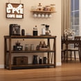 thumbnail image 1 of Kojooin Table d'Entrée de Style Ferme, Table Console Étroite de 47 Pouces avec Rangement, Table Console en Bois à 3 Niveaux, 1 of 9