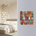 thumbnail image 4 of Yayeee Toggle Light Switch Wall Plate 2-Gang 4.56"x4.48" Decorative Outlet Cover, Beige Jar, 4 of 7