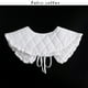 thumbnail image 2 of Sonducket Chal de cuello falso para mujer, abrigo de cumpleaños a cuadros acolchado con volantes de algodón, chaqueta, camiseta, Capelet, cubierta de Accesorios de disfraces Negro Sonducket AP013193-01, 2 of 6