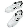 thumbnail image 6 of CMR CHAMARIPA Men's Elevator Sneakers Height Increasing Shoes White Leather Sneakers For Men 6CM / 2.36 Inches Taller, 6 of 6