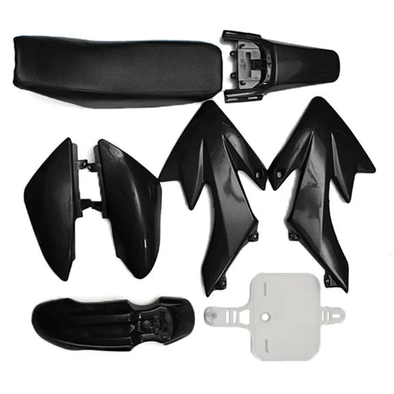 8Pcs 4 Color 50cc 110cc 125cc 140cc Plastic 4-Stroke CRF50 Pit Bike Set Mudguard Seat Bike Shell Padded Seat