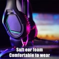 thumbnail image 4 of Wired Gaming Headphones With 7 1 Surround Sound Soft Earmuffs Foldable Design Noise Isolation Clear Audio For Pc Computer Gaming Marathon Sessions, 4 of 6