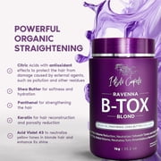 I Belli Capelli Ravenna Hair B-tox Treatment for Blond Hair- B-tox Capilar Para el Cabello, Formaldehyde-Free- Cirugia Capilar Para el Cabello- Effect Anti-Frizz,Smoothing- 35.2 oz(1kg)