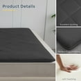 thumbnail image 4 of 2.5 Inch Mattress Futon Roll Up Mattress,Camping Sleeping Pad Black - Full, 4 of 7