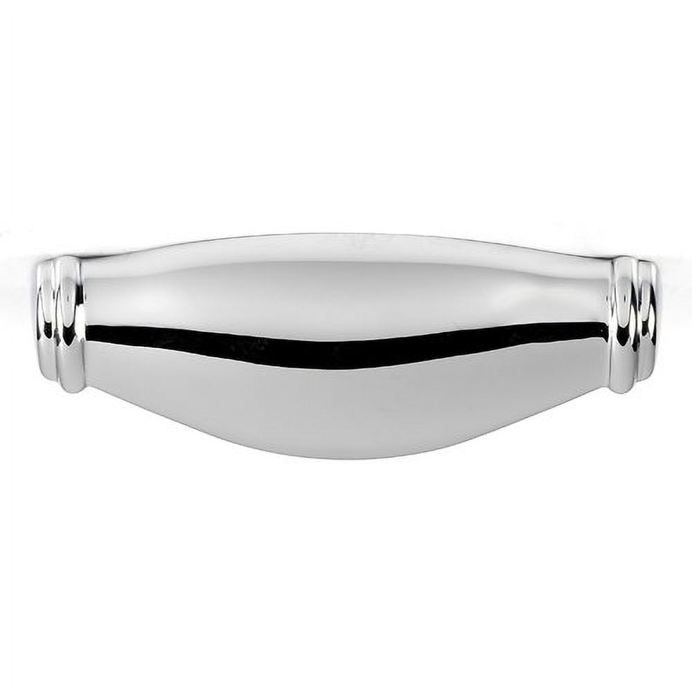 Alno A626-3-BRZ Charlie's 3" Center To Center Contemporary Solid Brass Cabinet Cup Pull /