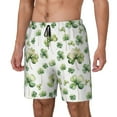 thumbnail image 2 of Gaeub St Patrick's Day3 Mens Swim Trunks Stretch Beach Shorts Quick Dry for Men Swim Shorts Swimwear with Pockets- XX-Large, 2 of 9