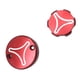 thumbnail image 5 of Tapa de depósito de líquido de frenos Cola Accesorio de motocicleta CNC Aluminio Rojo, 5 of 8