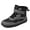 Gray, variant on Fadezar Kids Snow Boots Boys Girls Lightweight Winter Boots Warm Barefoot Shoes for Toddler Kid