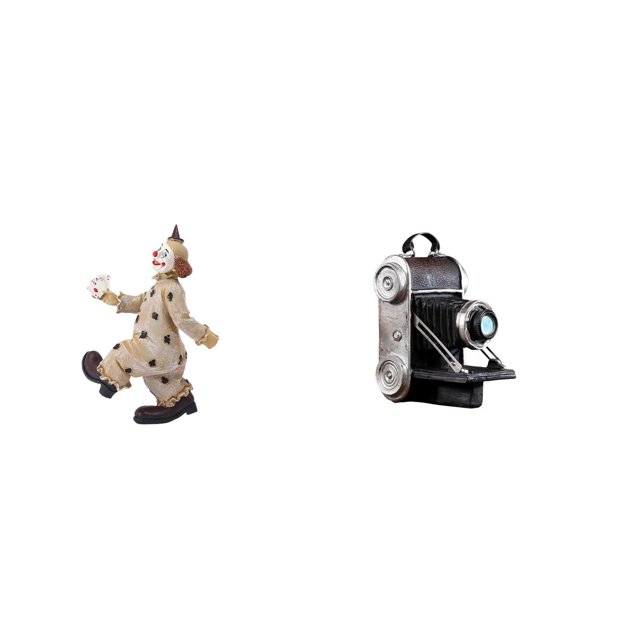 Figura de de resina, estatua de , escultura, adorno de mesa, modelo de cámara coleccionable con diseño retro artístico, ideal para la sal