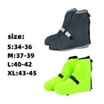 thumbnail image 3 of Water Resistant Shoe Protectors for Outdoor Activity Reflective Strips Adjustable Elastic Bands Polyester Texture, 3 of 8