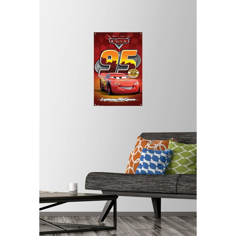 Disney Pixar Cars Lightning McQueen Is Being Added to Rocket League Home  Decor Poster Canvas - Horusteez