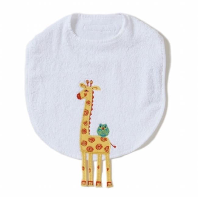 Little Acorn F12T01 Giraffe Bib by Little Acorn