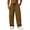 Brown, variant on GrmtClth Men's Casual Wide Leg Pants Drawstring Elastic Waist Loose Fit Lightweight Cotton Blend Trousers for Streetwear Brown M