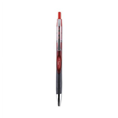 Zebra Sarasa Dry Gel X30 Gel Pen, Retractable, Medium 0.7 mm, Red Ink, Red Barrel, 12/Pack (47130)