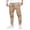 Khaki, variant on Over Size Pants for Mens Fashion Straight Leg 4-Way Stretch Gym Workouts Fitness Training Daily Wear Pants