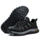 thumbnail image 3 of Zapatos de punta de acero zapatos de seguridad livianos sin deslizamiento de zapatillas resistentes resistentes a las zapatillas de deporte de seguridad para deportes al aire libre, 3 of 9