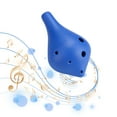 thumbnail image 2 of Zootealy Ocarina Alto C 6 Trous en Résine - Jaune, Commande Minimum 5 Unités, 2 of 7
